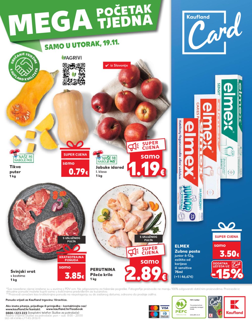 Kaufland katalog Akcija 13.11.-19.11.2024. Virovitica