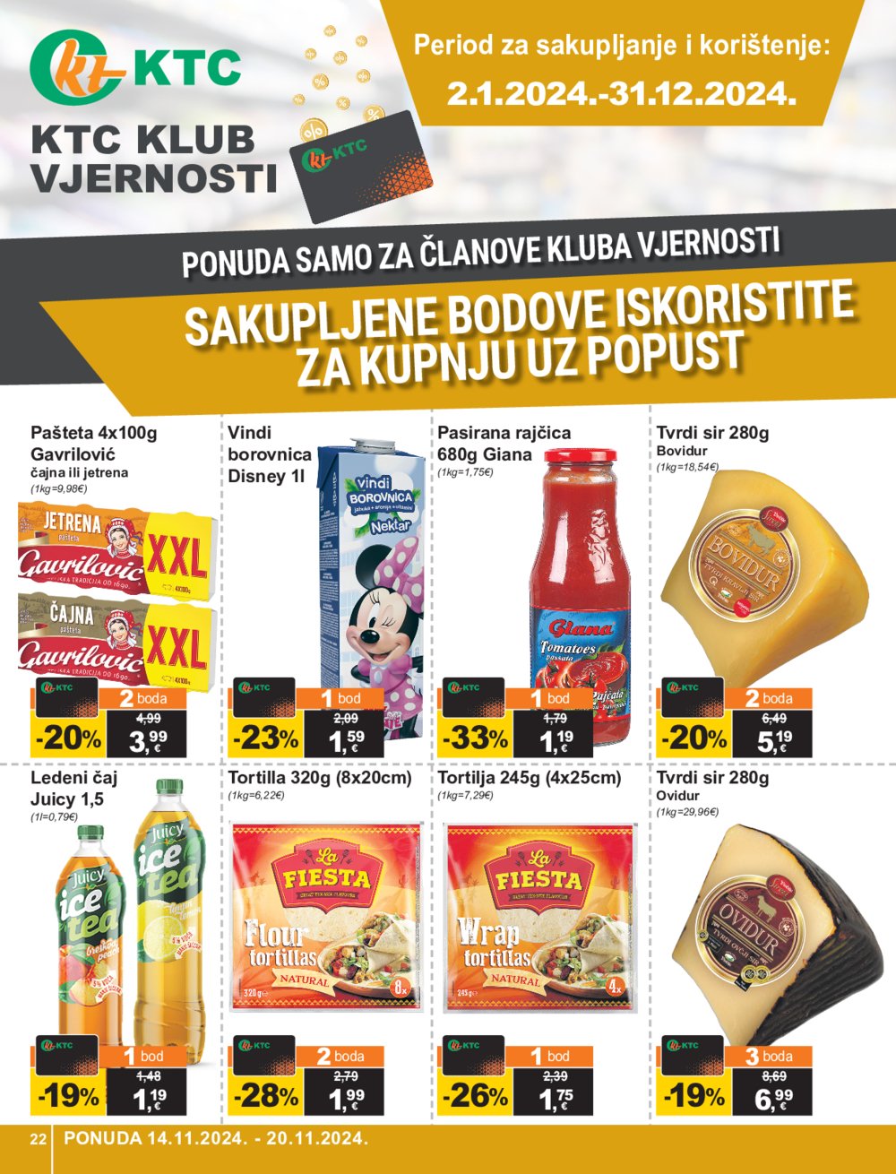 KTC katalog Široka potrošnja 14.11.-20.11.2024.