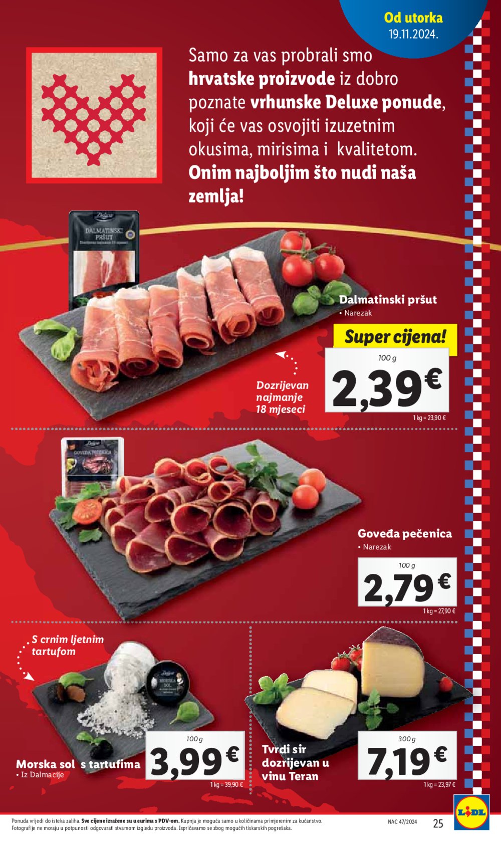 Lidl katalog Super ponuda od utorka 19.11. - 24.11.2024.