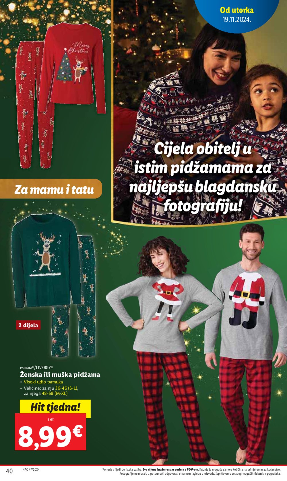 Lidl katalog Super ponuda od utorka 19.11. - 24.11.2024.