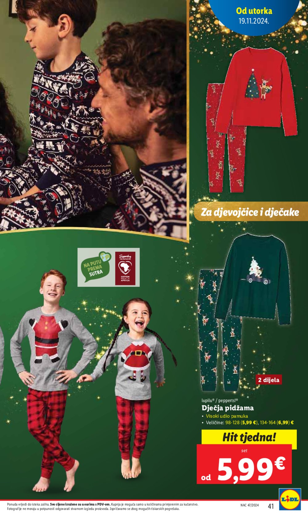 Lidl katalog Super ponuda od utorka 19.11. - 24.11.2024.