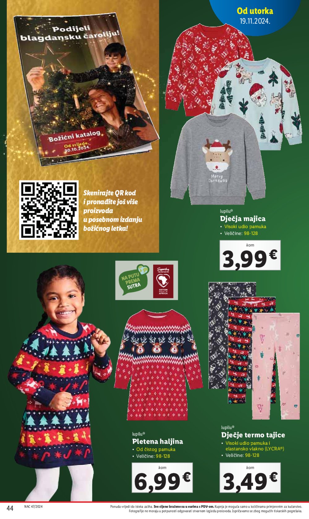 Lidl katalog Super ponuda od utorka 19.11. - 24.11.2024.