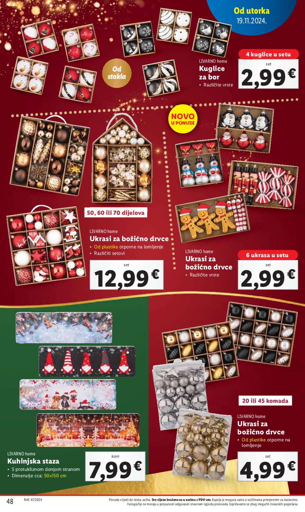 Lidl katalog Super ponuda od utorka 19.11. - 24.11.2024.