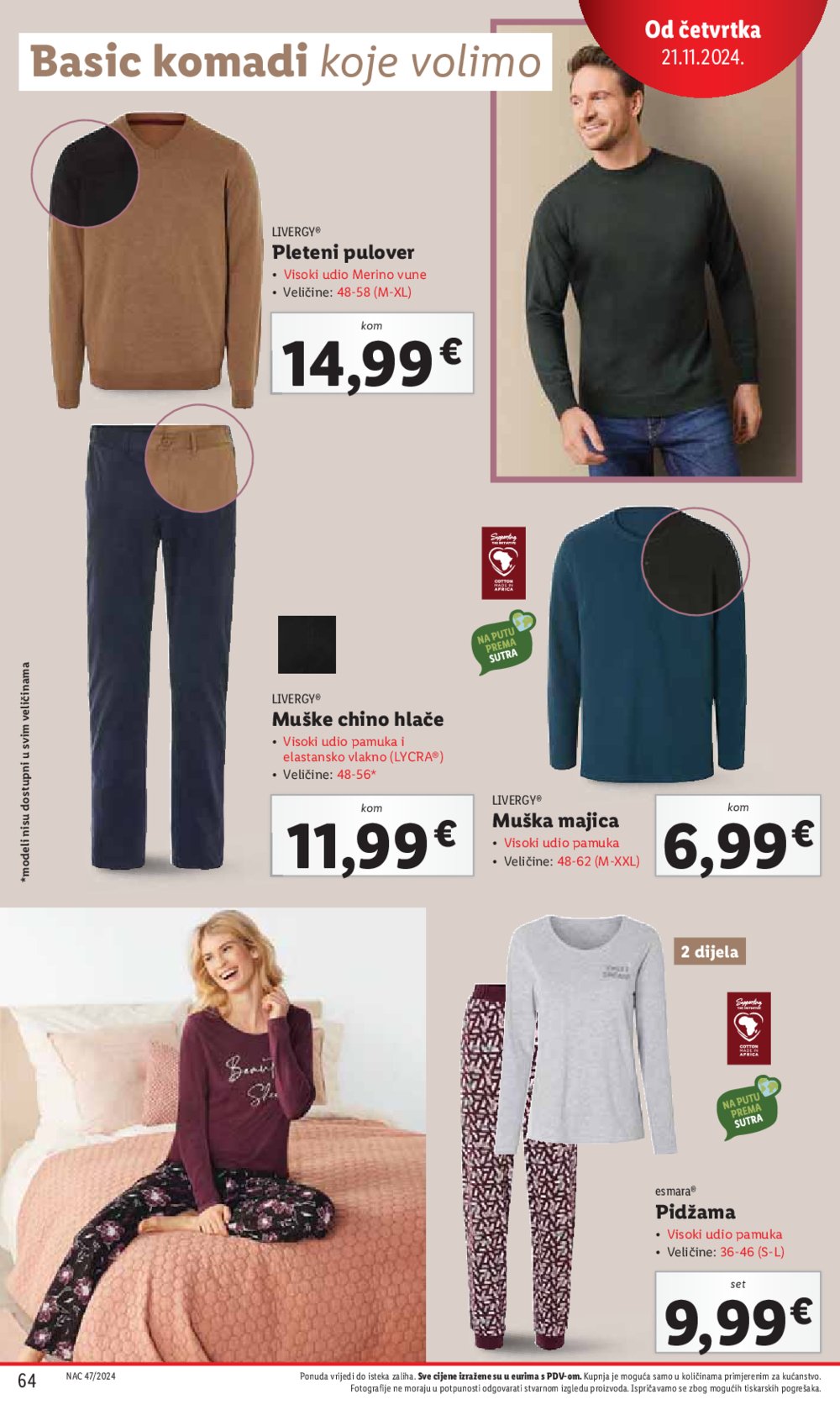 Lidl katalog Super ponuda od utorka 19.11. - 24.11.2024.