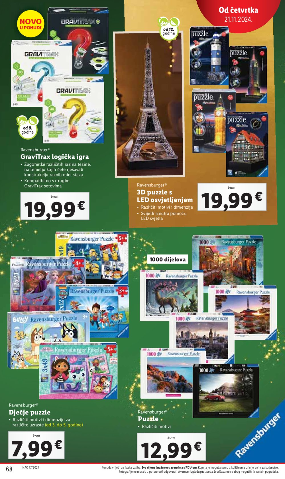 Lidl katalog Super ponuda od utorka 19.11. - 24.11.2024.