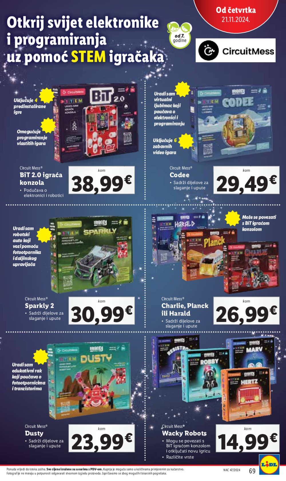 Lidl katalog Super ponuda od utorka 19.11. - 24.11.2024.