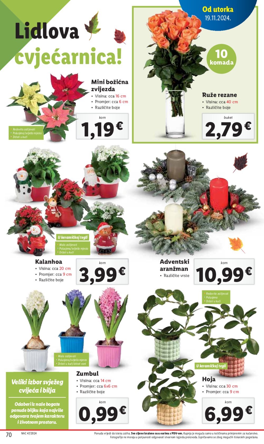 Lidl katalog Super ponuda od utorka 19.11. - 24.11.2024.