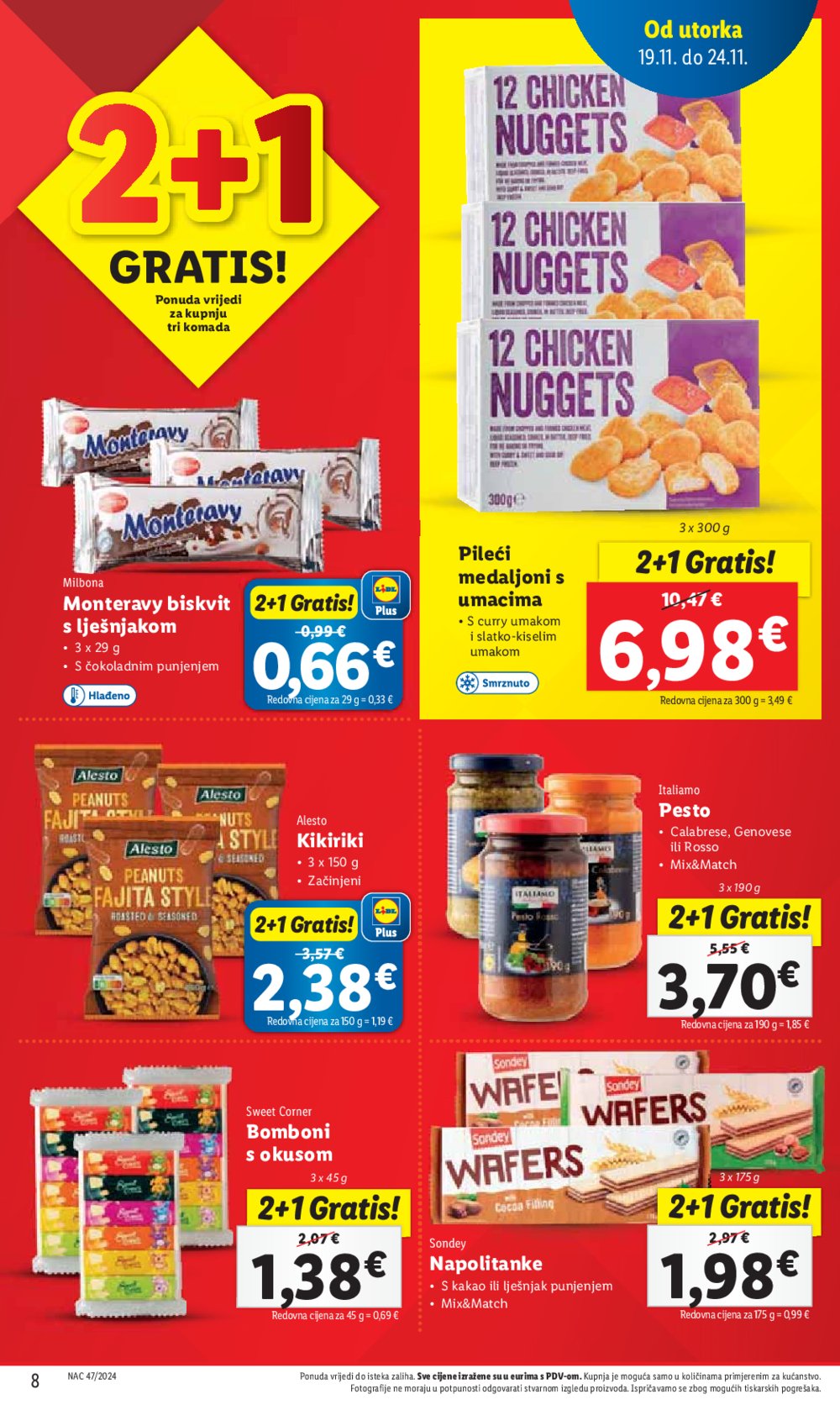 Lidl katalog Super ponuda od utorka 19.11. - 24.11.2024.