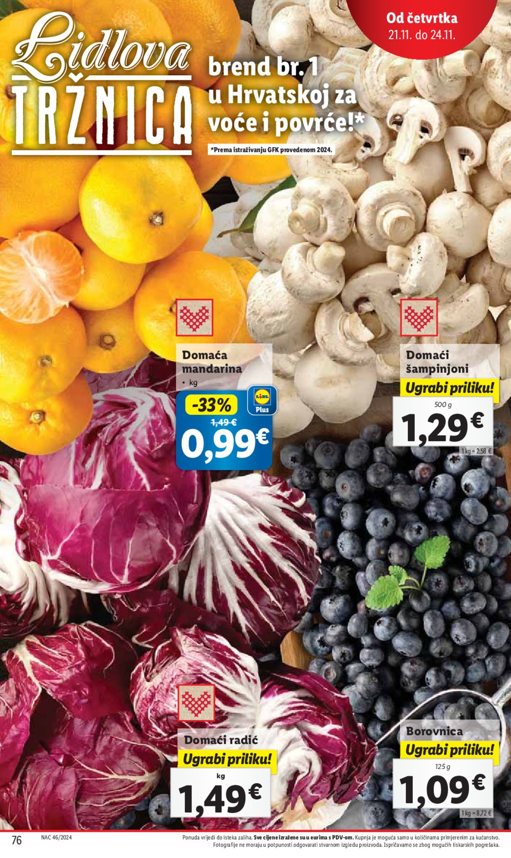 Lidl katalog Super ponuda od utorka 19.11. - 24.11.2024.