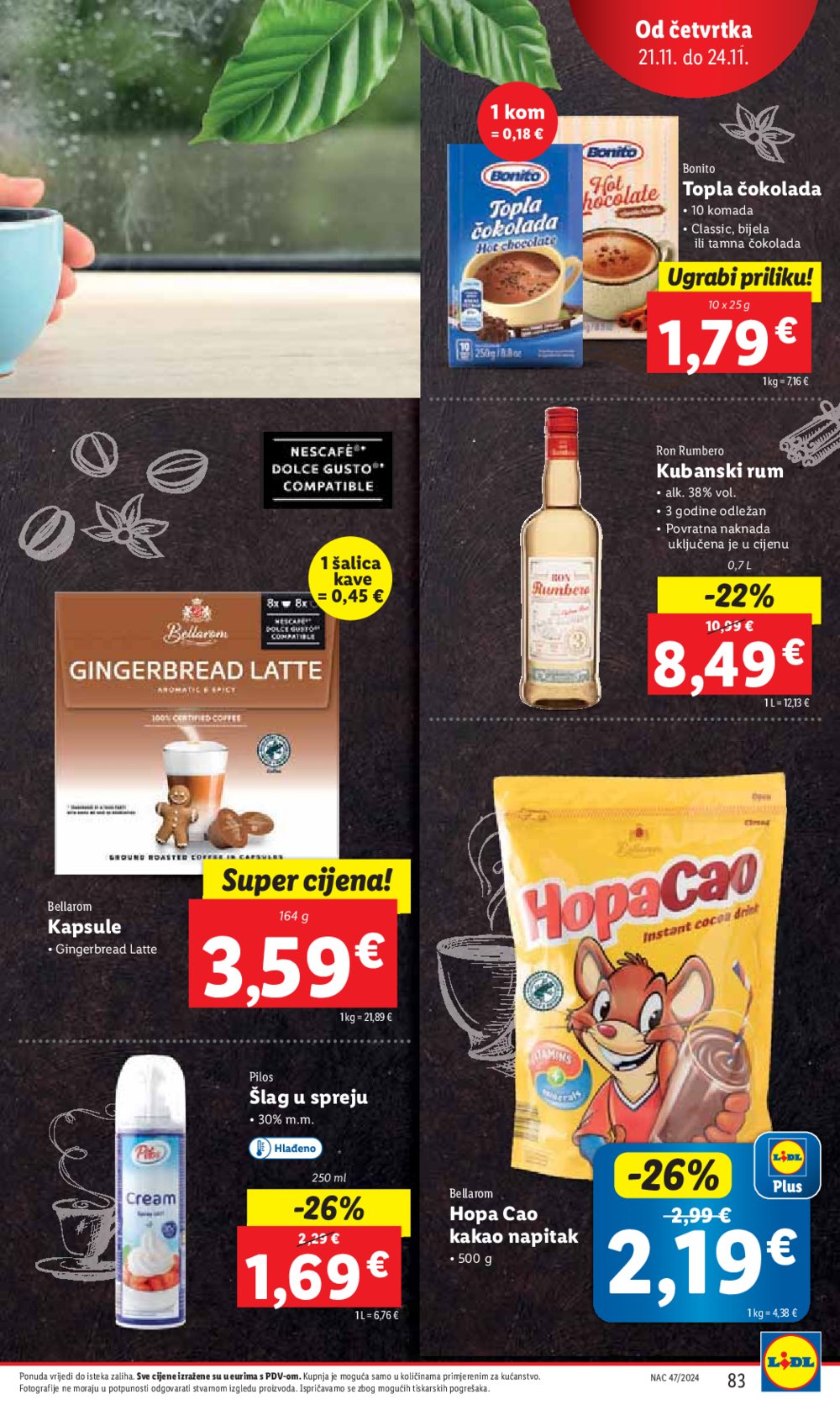 Lidl katalog Super ponuda od utorka 19.11. - 24.11.2024.