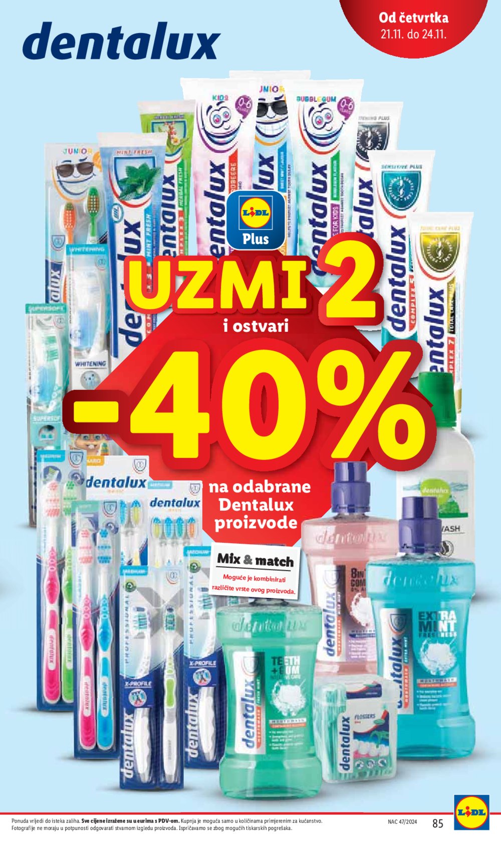 Lidl katalog Super ponuda od utorka 19.11. - 24.11.2024.