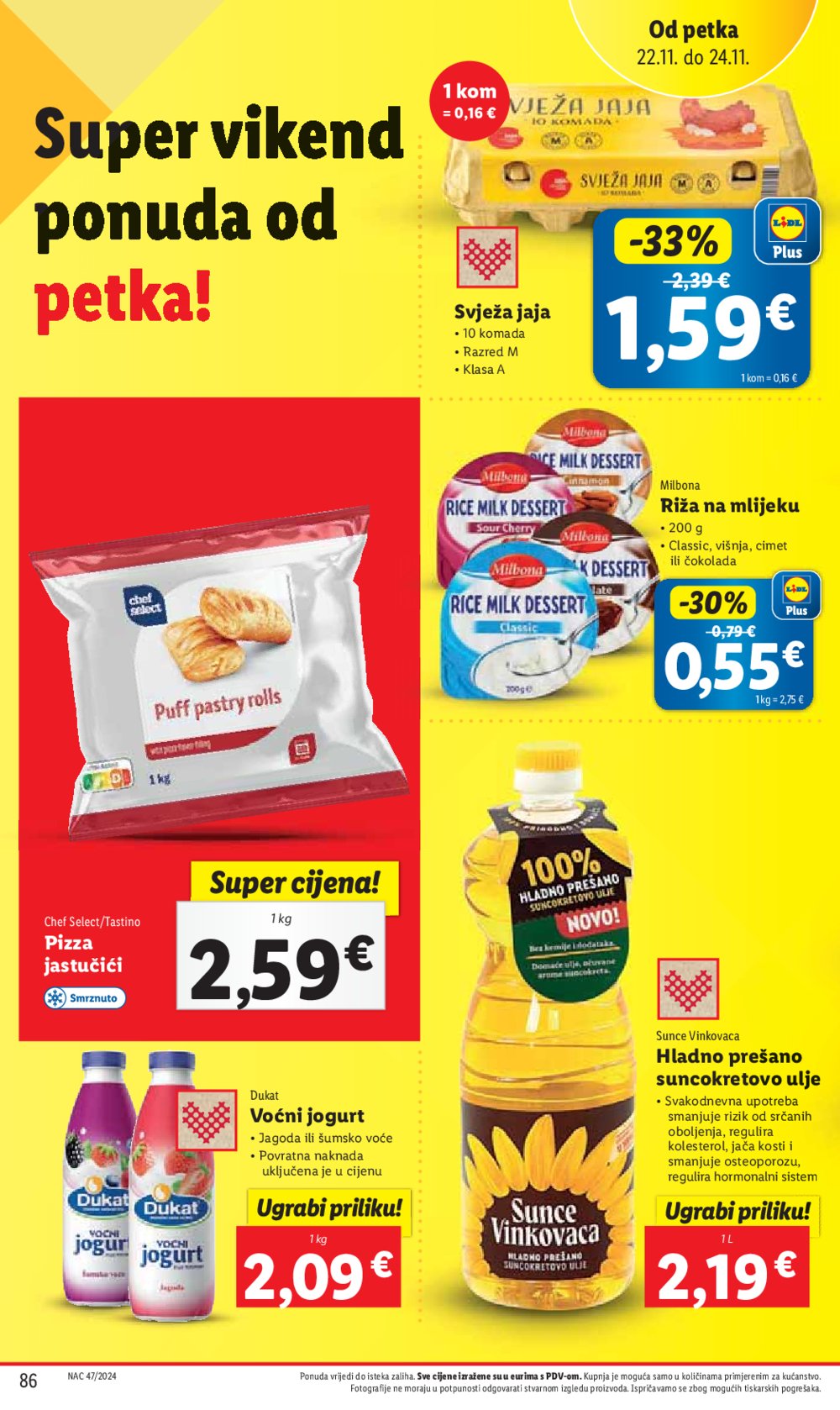 Lidl katalog Super ponuda od utorka 19.11. - 24.11.2024.