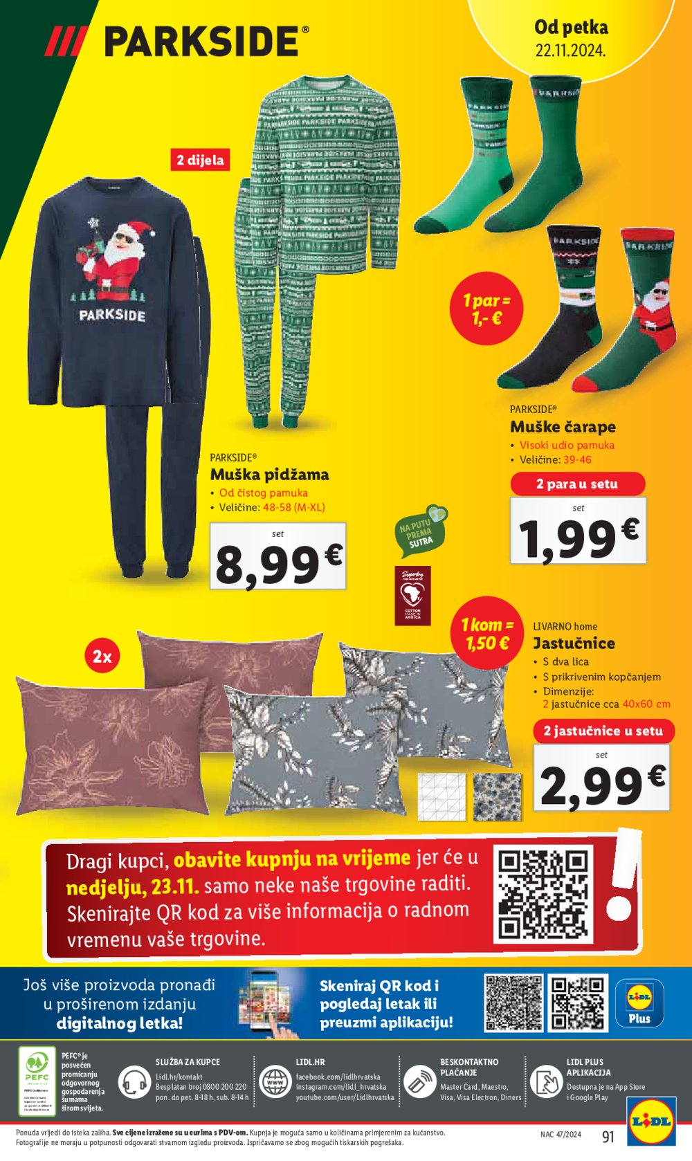 Lidl katalog Super ponuda od utorka 19.11. - 24.11.2024.