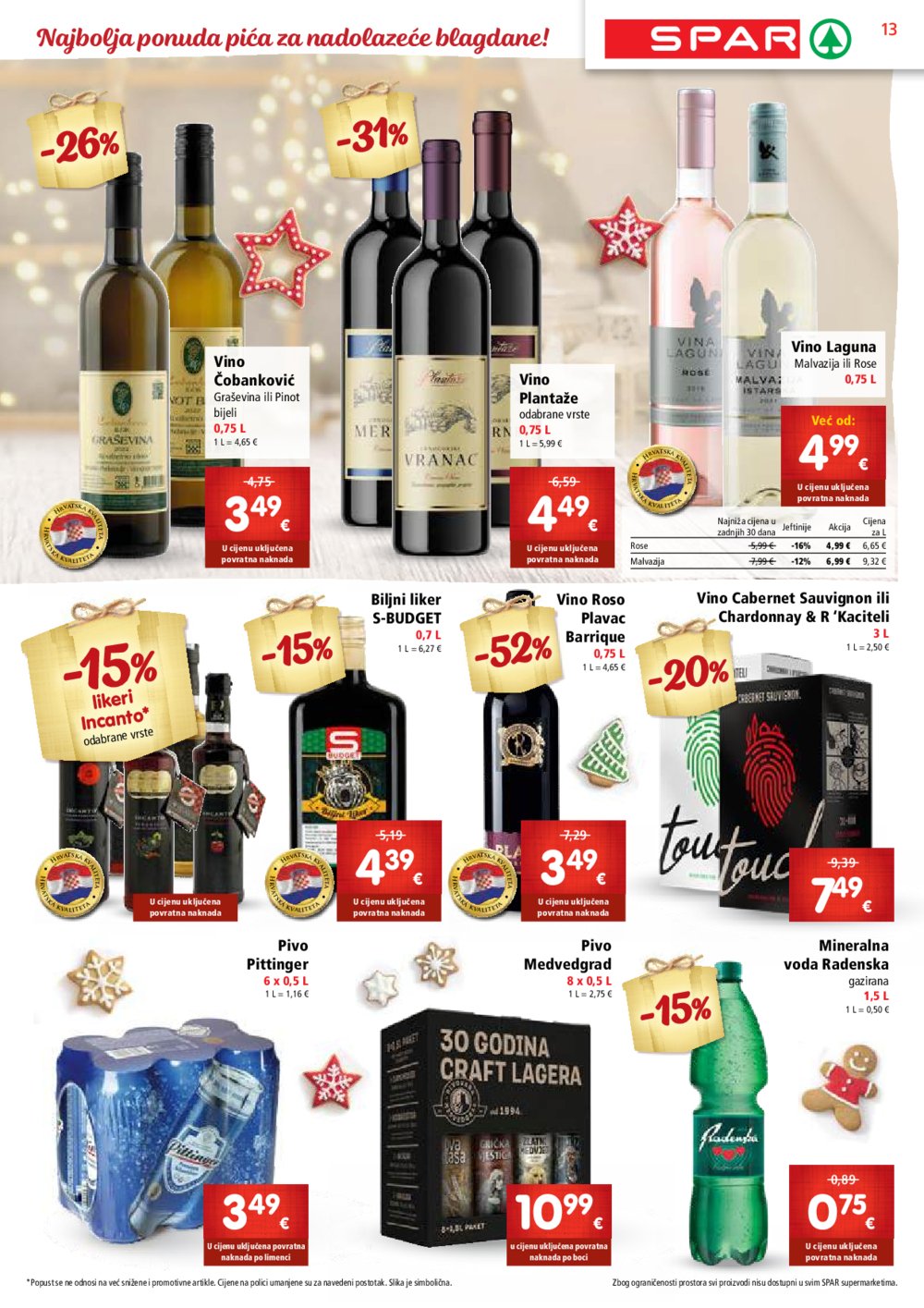 SPAR katalog Akcija 13.11.-19.11.2024.