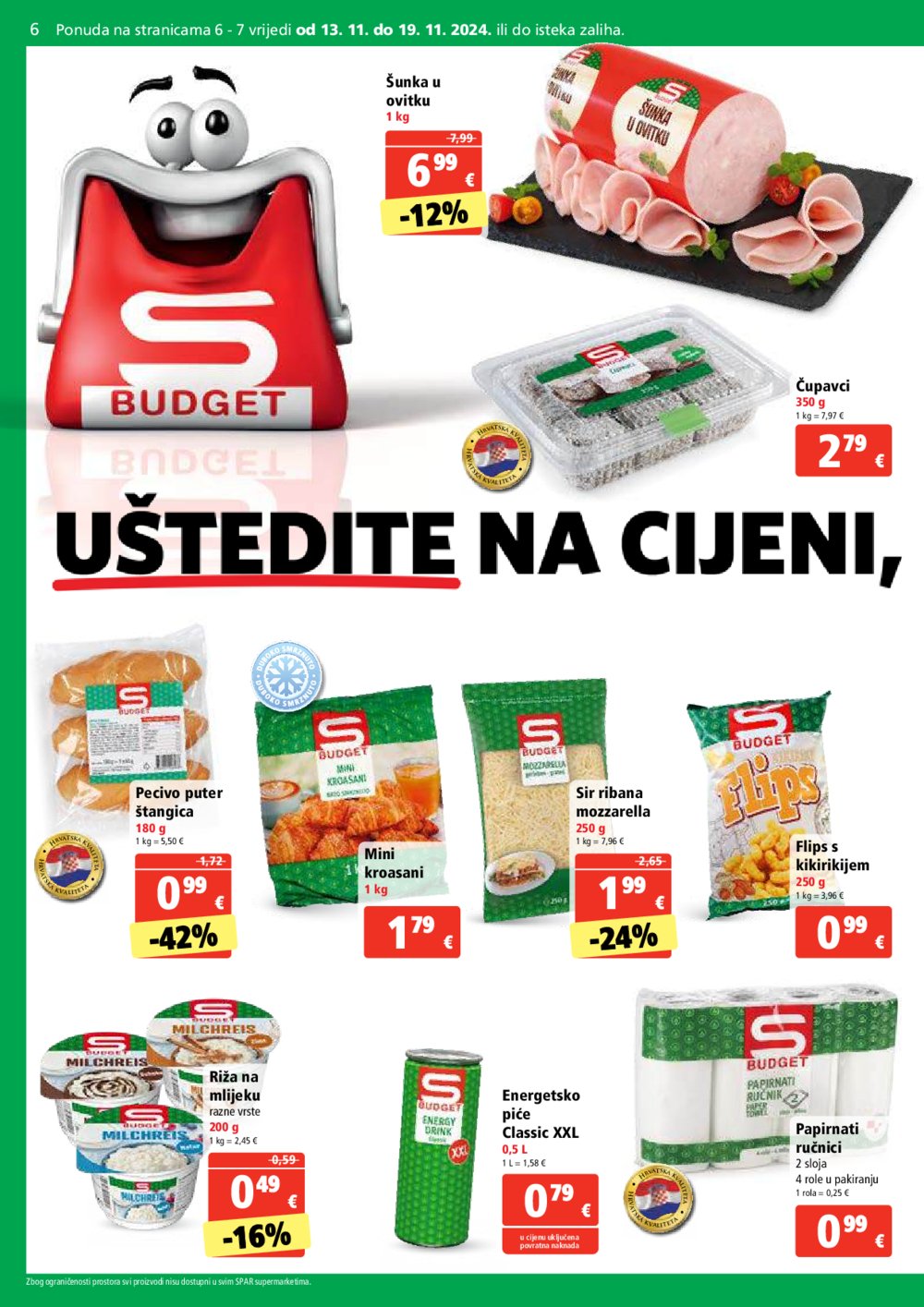 SPAR katalog Akcija 13.11.-19.11.2024.