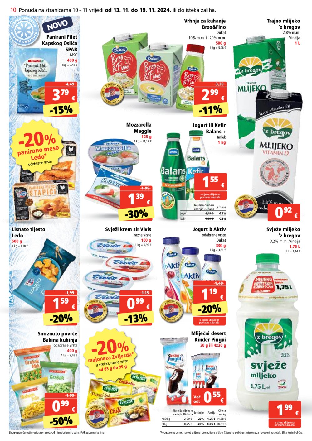 SPAR katalog Akcija 13.11.-19.11.2024.