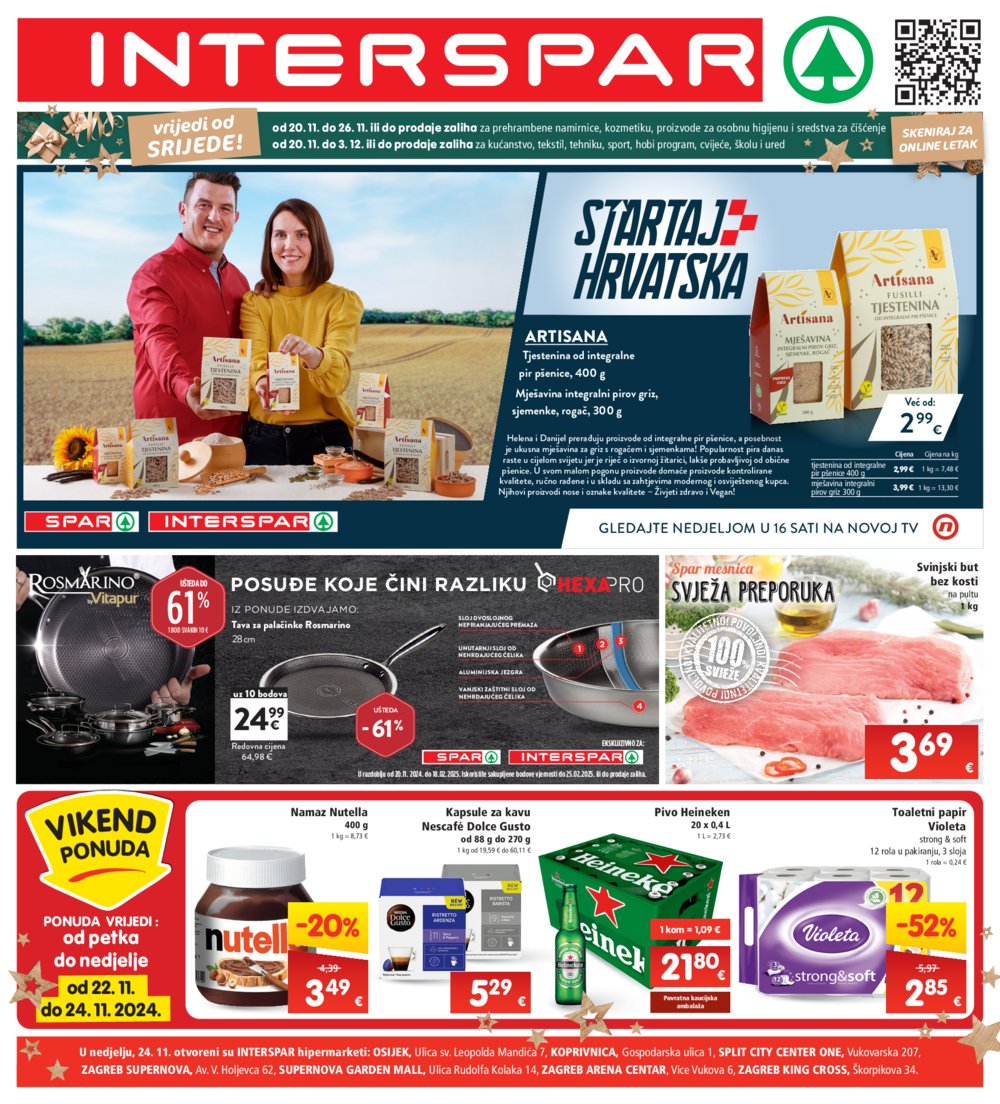 INTERSPAR katalog Akcija 20.11.-26.11.2024.