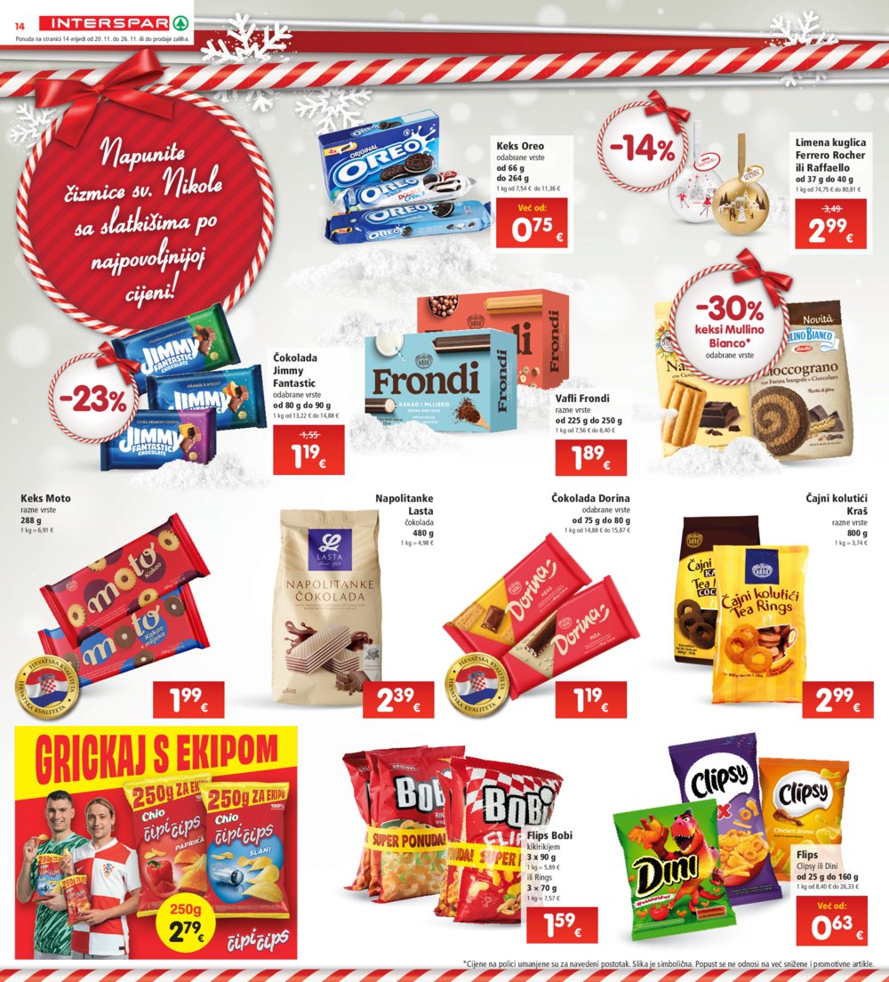 INTERSPAR katalog Akcija 20.11.-26.11.2024.