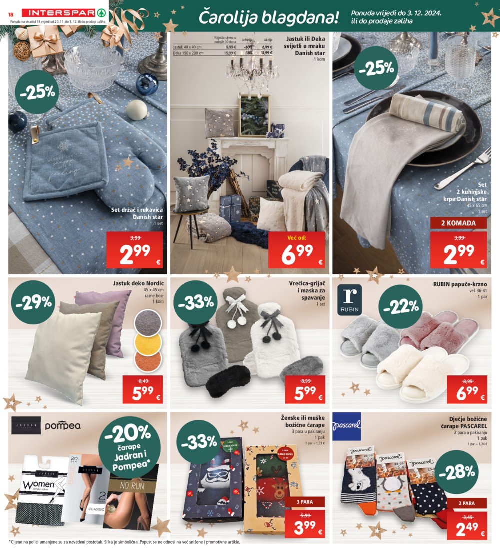 INTERSPAR katalog Akcija 20.11.-26.11.2024.