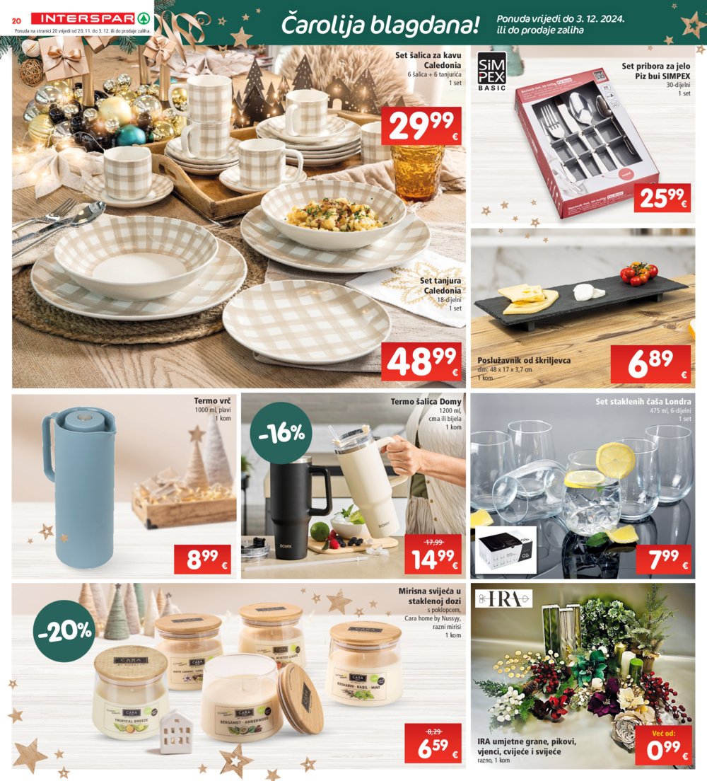 INTERSPAR katalog Akcija 20.11.-26.11.2024.