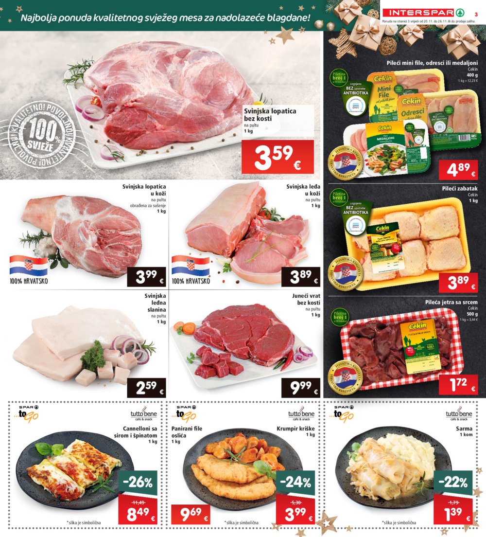 INTERSPAR katalog Akcija 20.11.-26.11.2024.