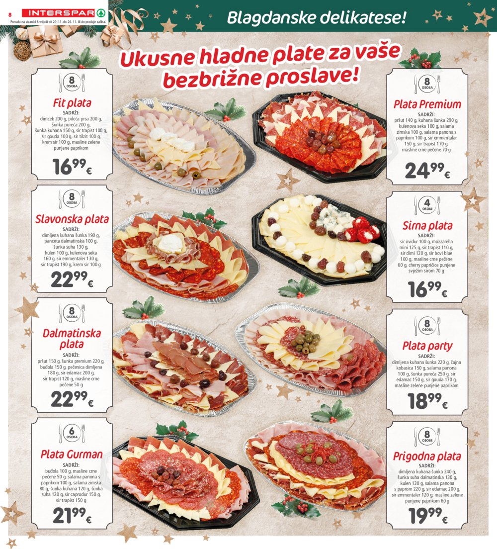 INTERSPAR katalog Akcija 20.11.-26.11.2024.