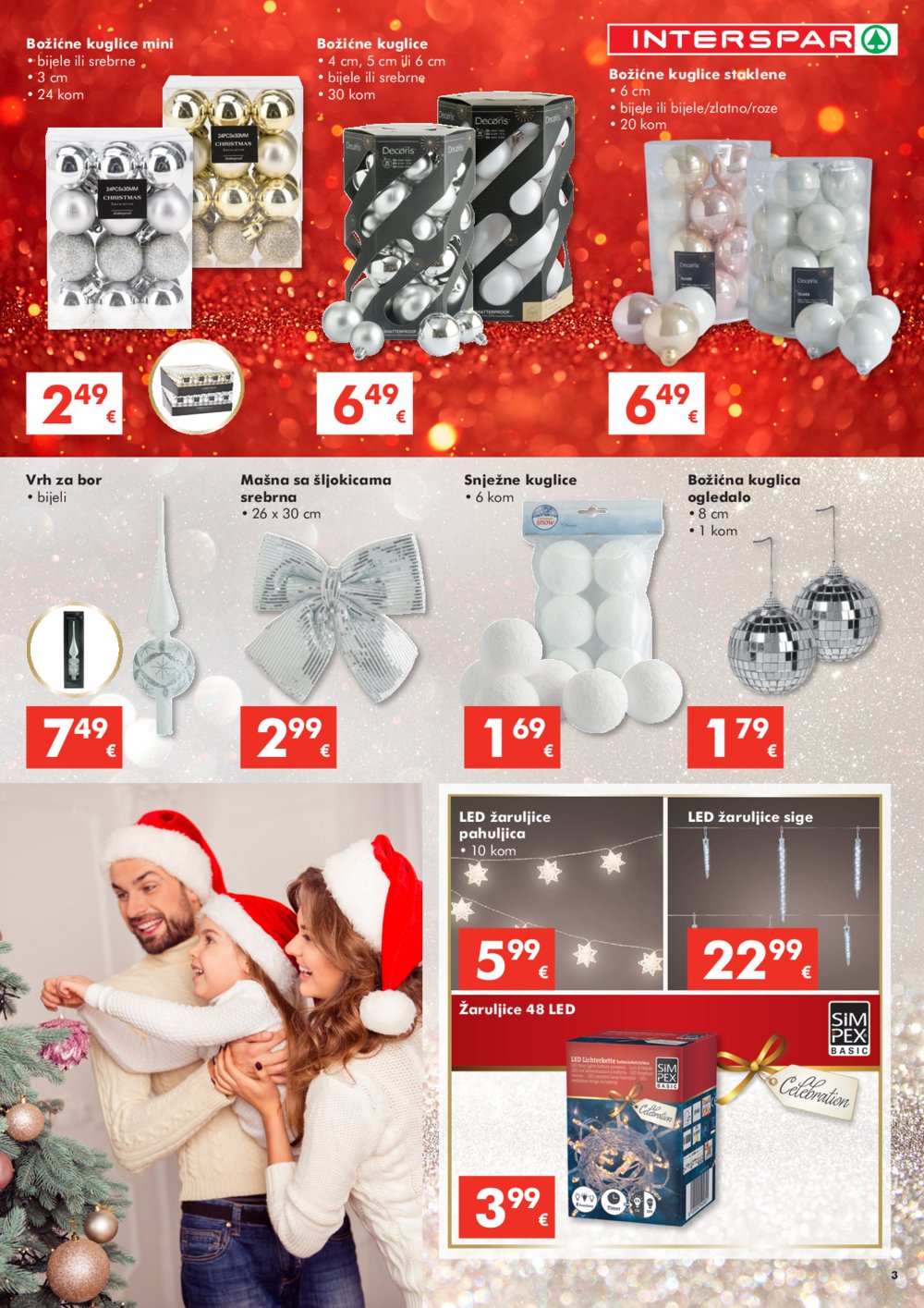 INTERSPAR katalog Sjaj Božića 30.10.-07.01.2024.