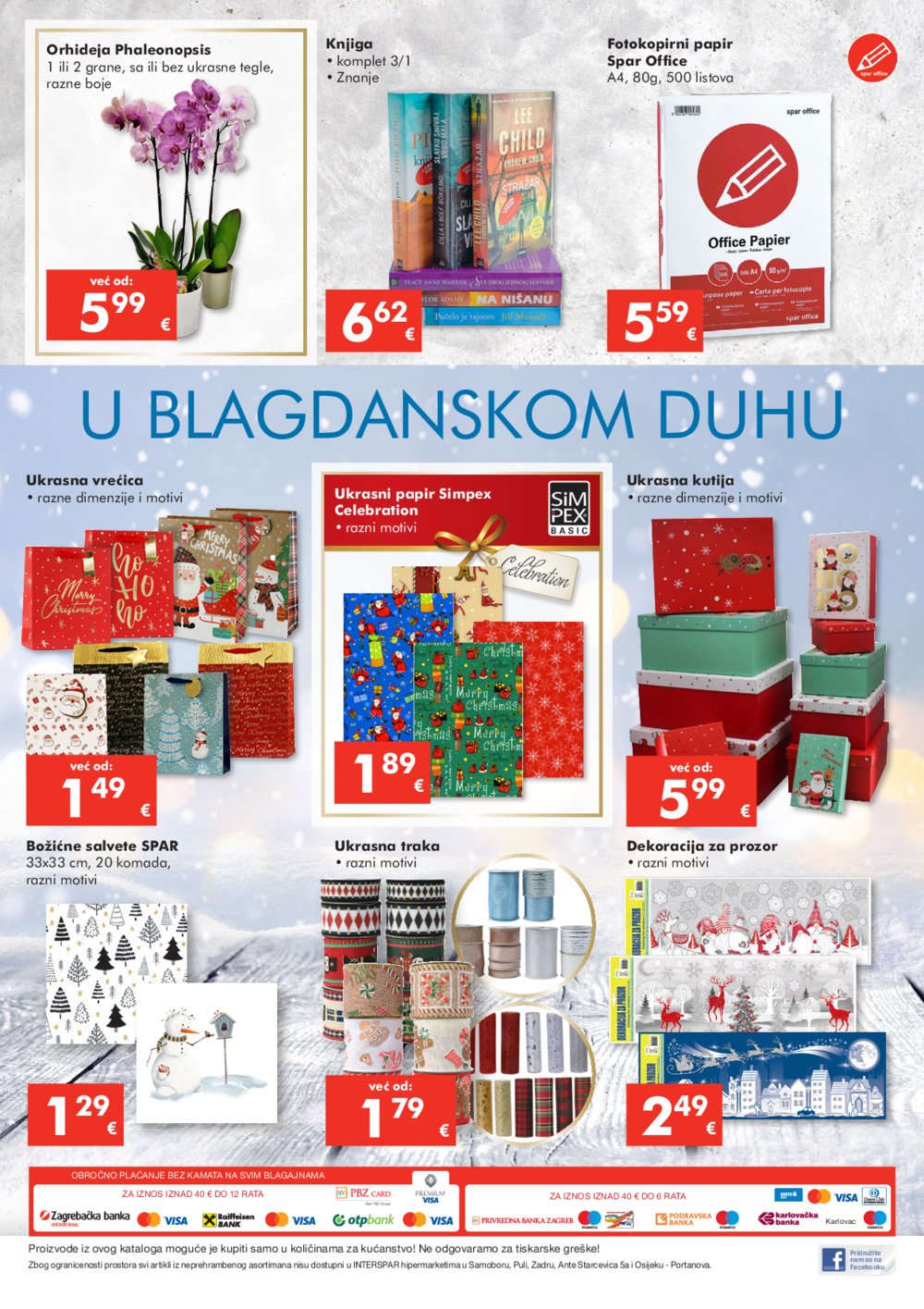 INTERSPAR katalog Sjaj Božića 30.10.-07.01.2024.