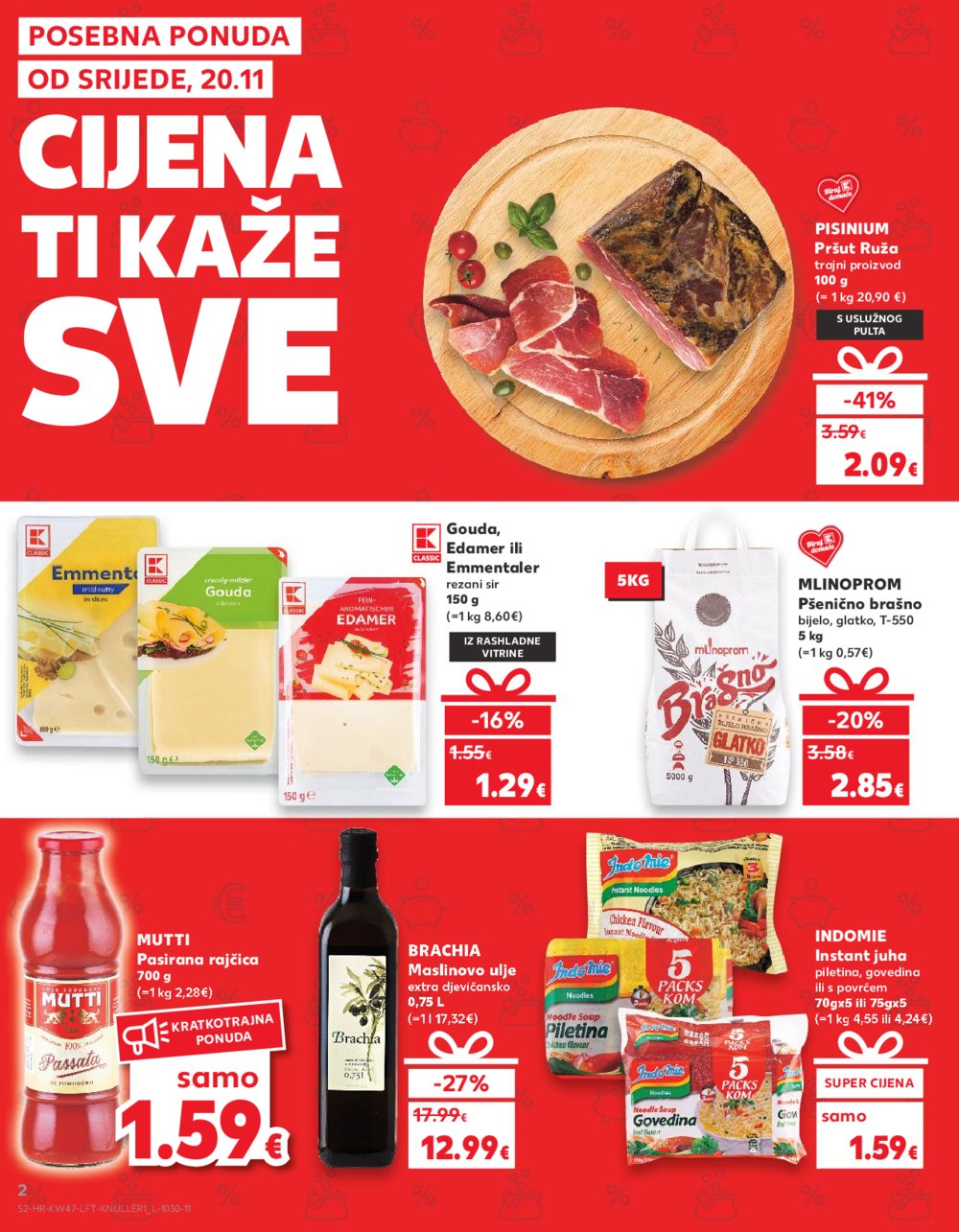 Kaufland katalog Akcija 20.11.-26.11.2024. Ivanec