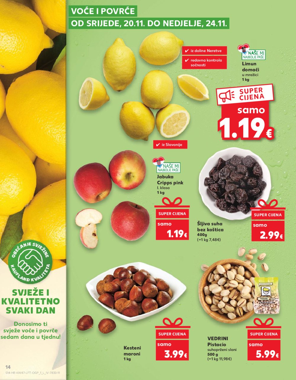 Kaufland katalog Akcija 20.11.-26.11.2024. Ivanec