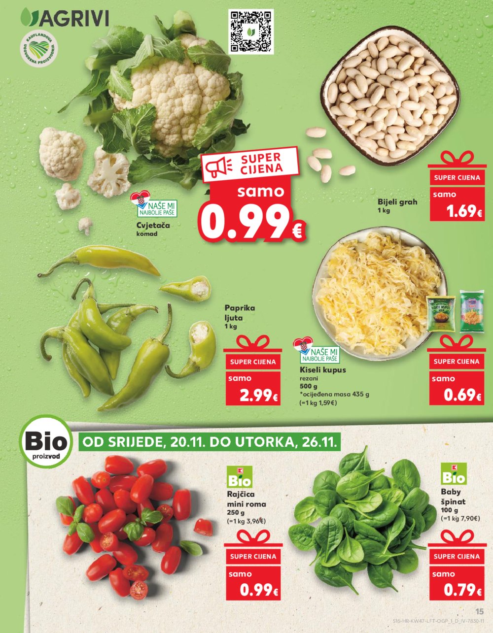 Kaufland katalog Akcija 20.11.-26.11.2024. Ivanec