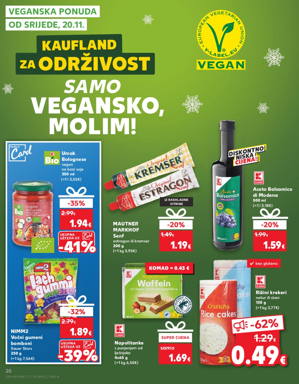 Kaufland katalog Akcija 20.11.-26.11.2024. Ivanec