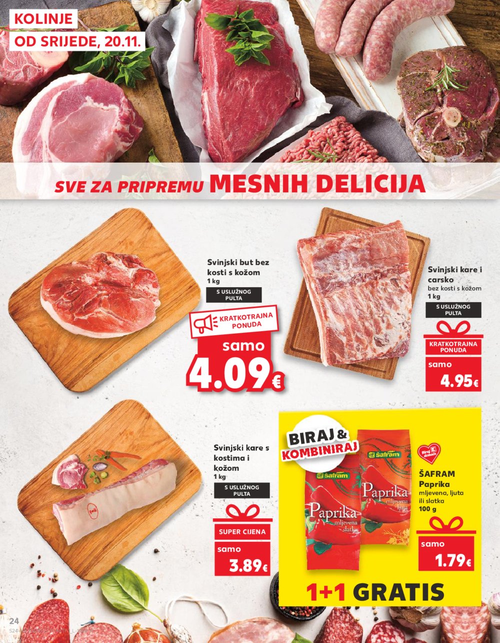 Kaufland katalog Akcija 20.11.-26.11.2024. Ivanec