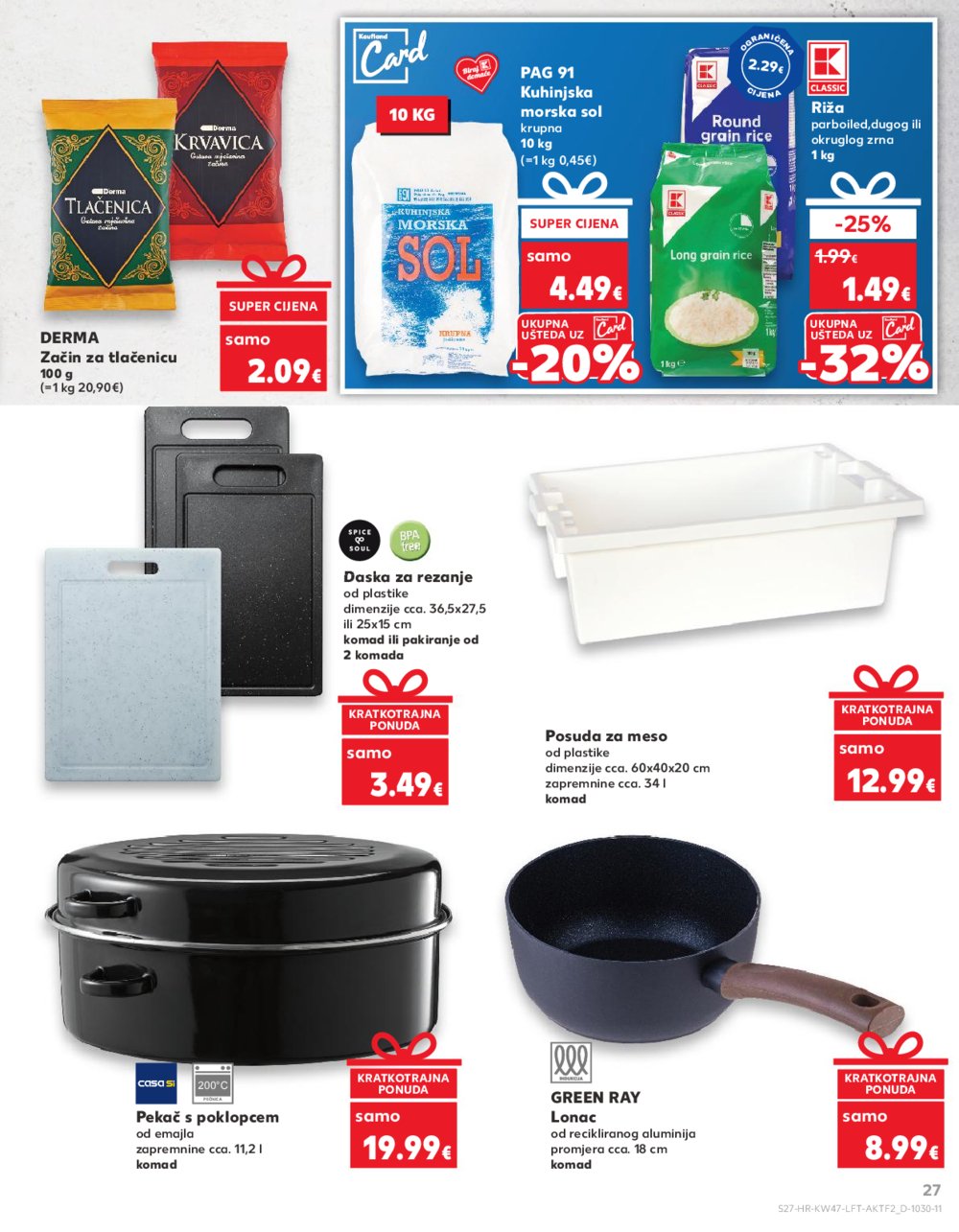 Kaufland katalog Akcija 20.11.-26.11.2024. Ivanec