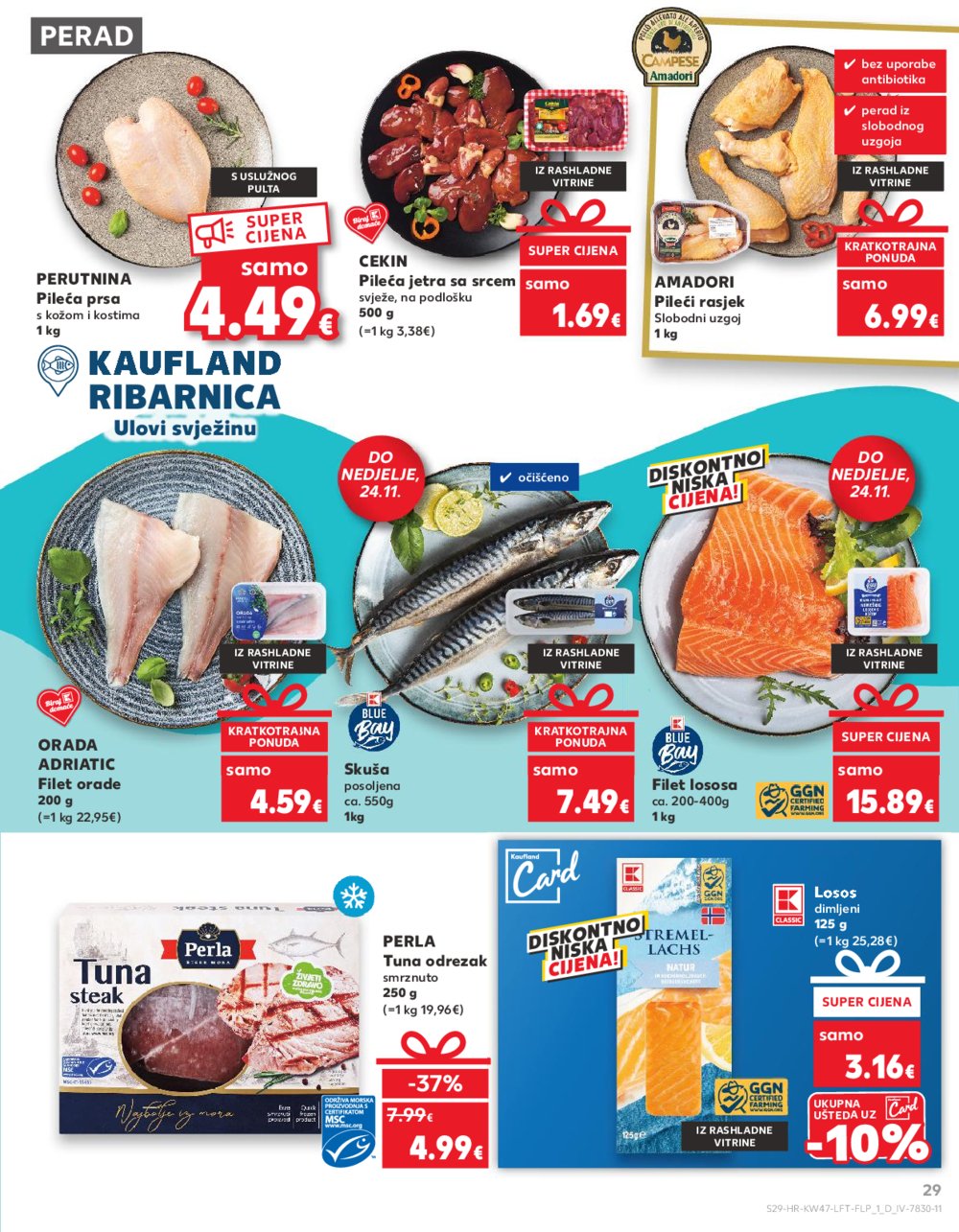 Kaufland katalog Akcija 20.11.-26.11.2024. Ivanec