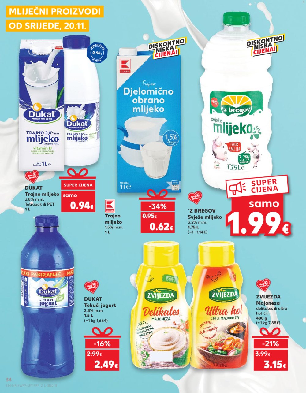 Kaufland katalog Akcija 20.11.-26.11.2024. Ivanec