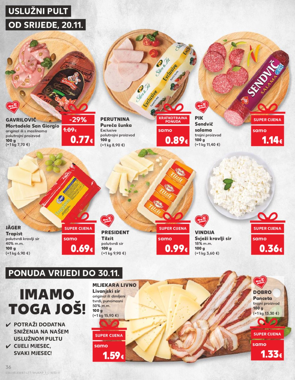 Kaufland katalog Akcija 20.11.-26.11.2024. Ivanec