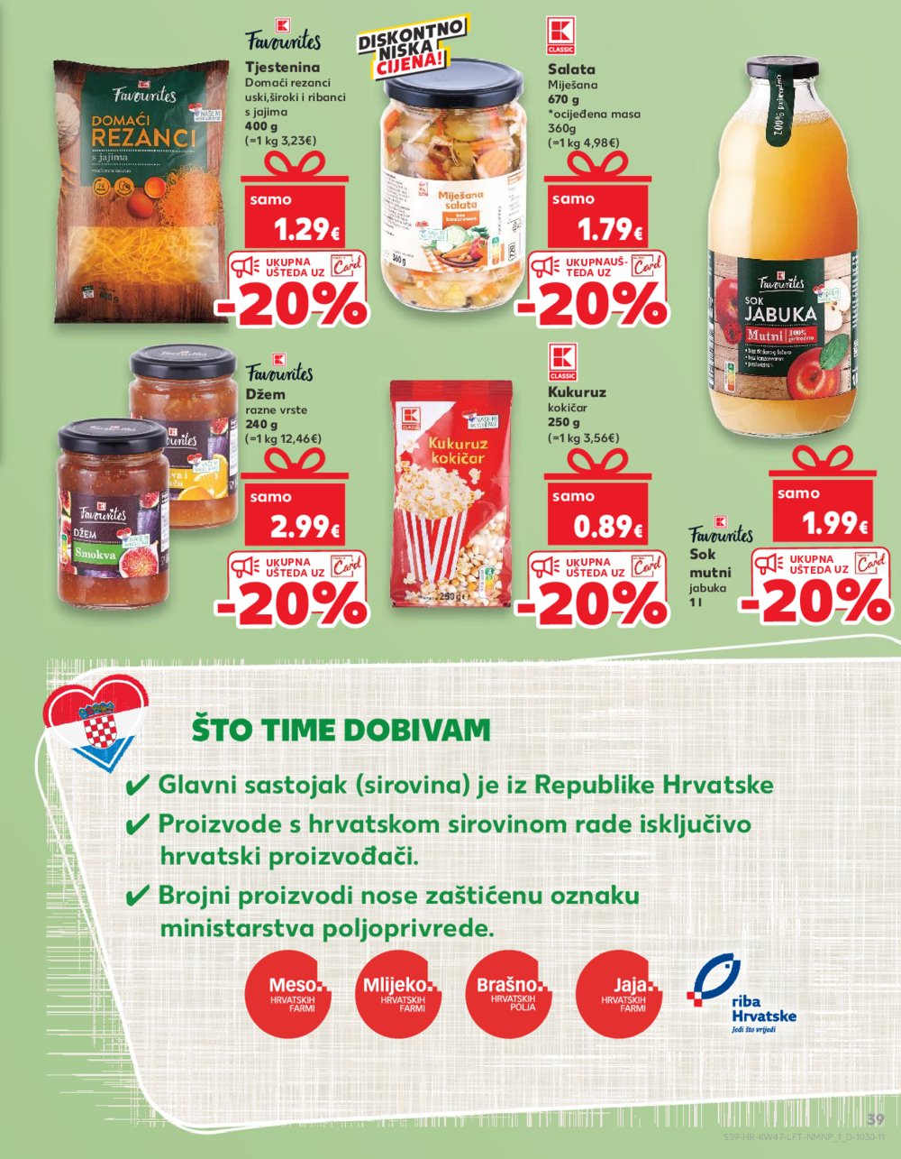 Kaufland katalog Akcija 20.11.-26.11.2024. Ivanec