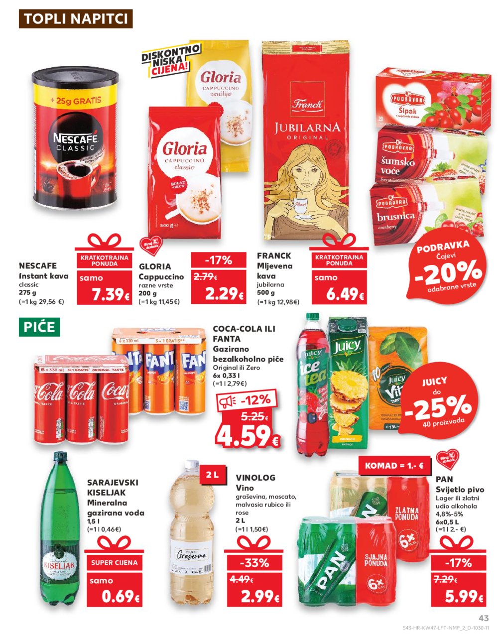 Kaufland katalog Akcija 20.11.-26.11.2024. Ivanec