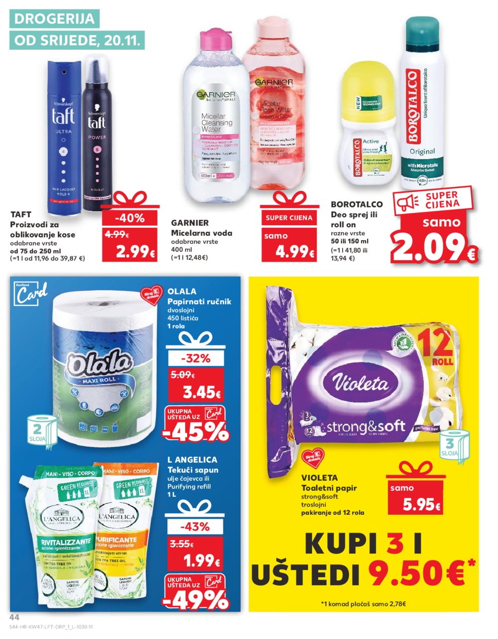 Kaufland katalog Akcija 20.11.-26.11.2024. Ivanec