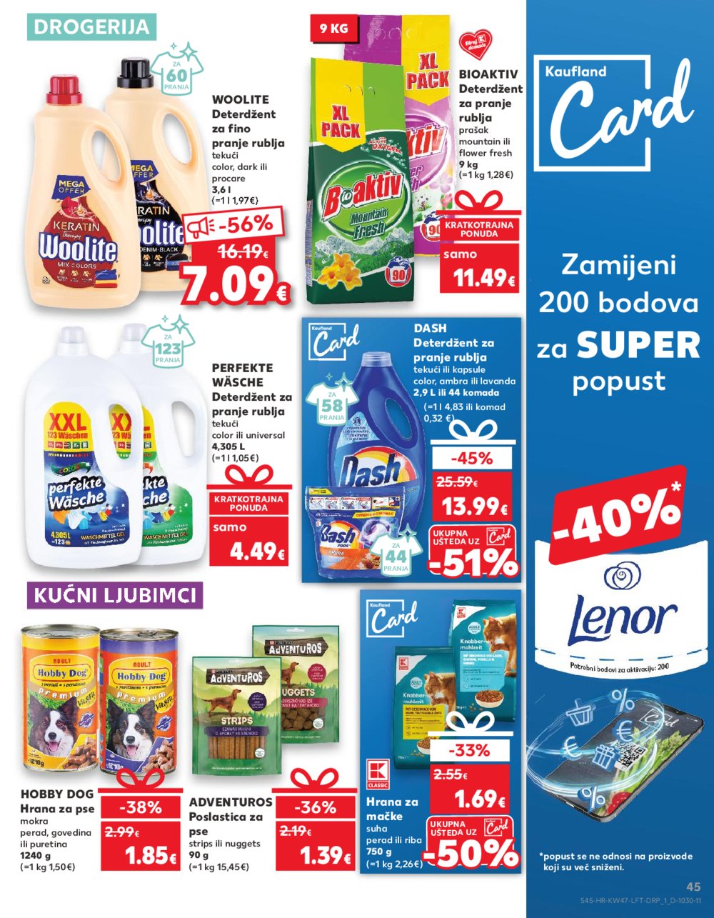 Kaufland katalog Akcija 20.11.-26.11.2024. Ivanec