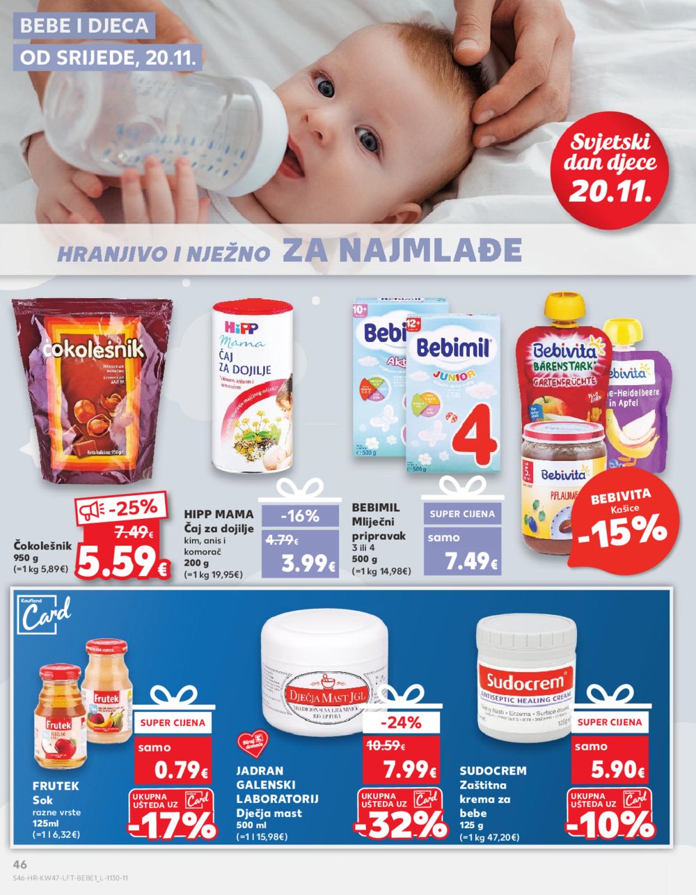 Kaufland katalog Akcija 20.11.-26.11.2024. Ivanec