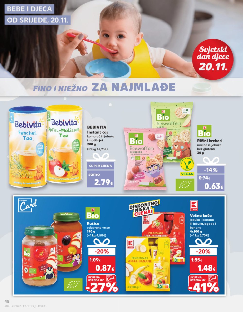 Kaufland katalog Akcija 20.11.-26.11.2024. Ivanec