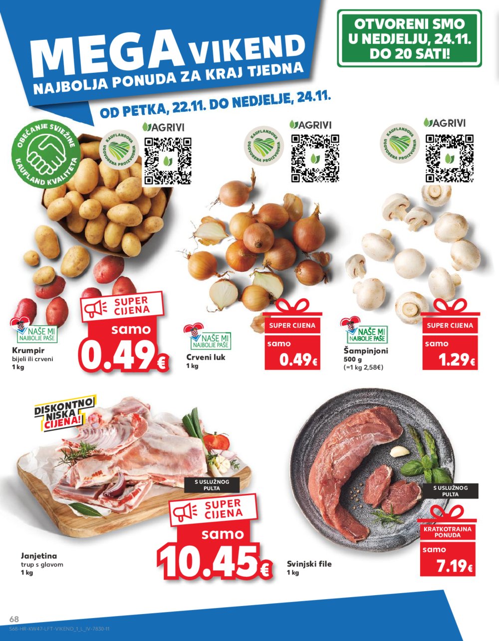 Kaufland katalog Akcija 20.11.-26.11.2024. Ivanec