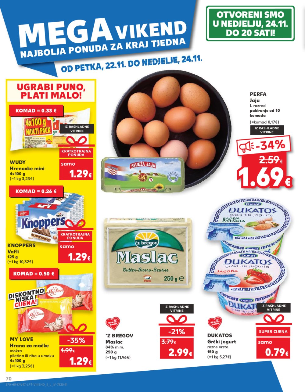 Kaufland katalog Akcija 20.11.-26.11.2024. Ivanec