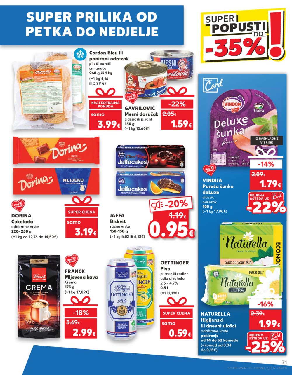 Kaufland katalog Akcija 20.11.-26.11.2024. Ivanec