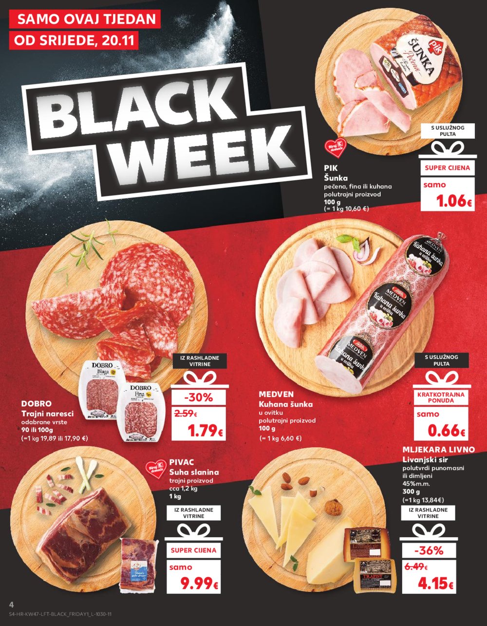 Kaufland katalog Akcija 20.11.-26.11.2024. Odabrane poslovnice