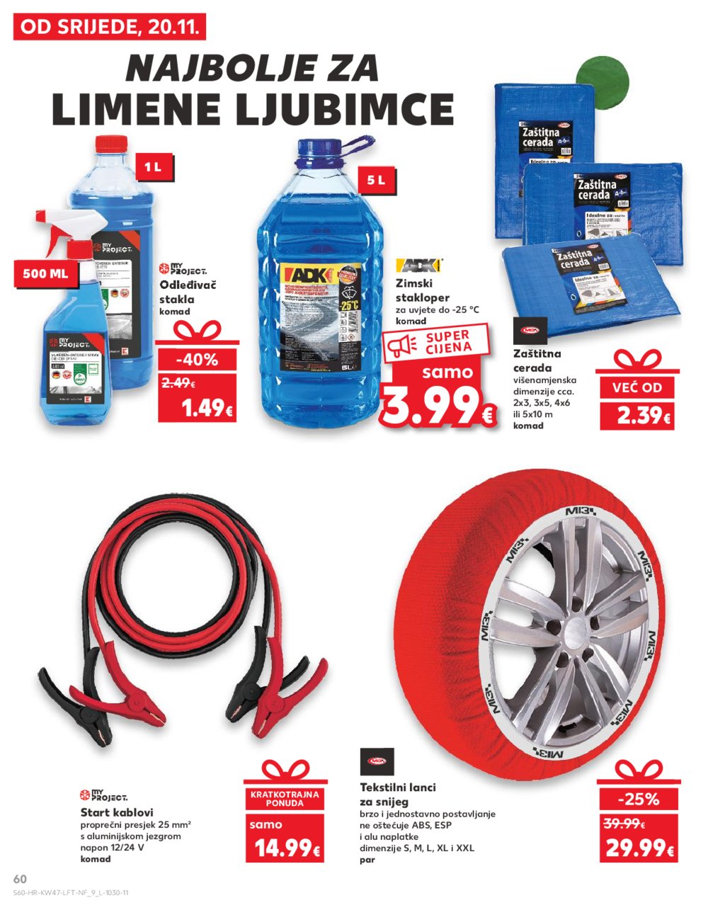 Kaufland katalog Akcija 20.11.-26.11.2024. VG, Rv, Ma Vu, Po, Vo, DS