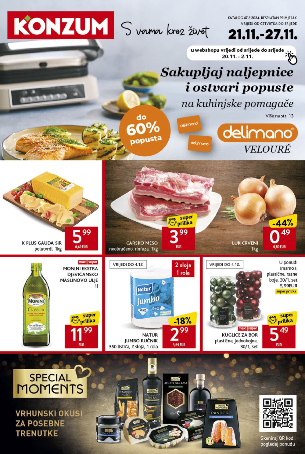 Konzum katalog Akcija 21.11.-27.11.2024.