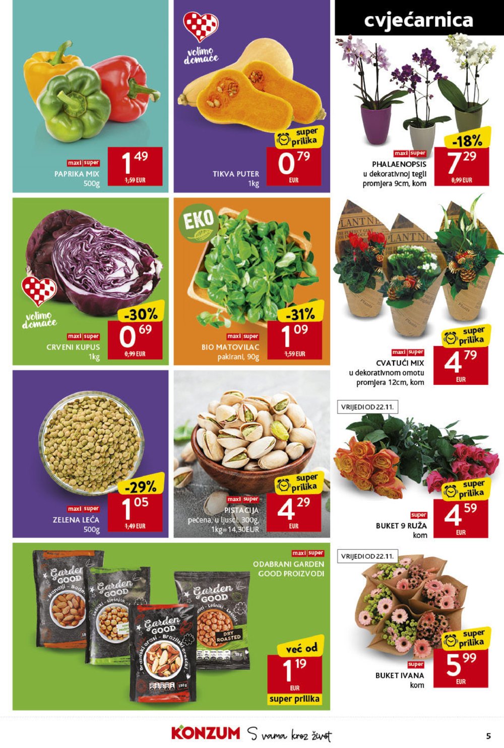 Konzum katalog Akcija 21.11.-27.11.2024.